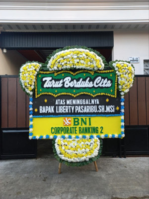 Papan Bunga Duka di Dumai Barat