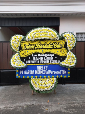 Papan Bunga Duka di Dumai Barat