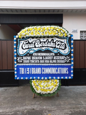 Papan Bunga Duka di Dumai Barat